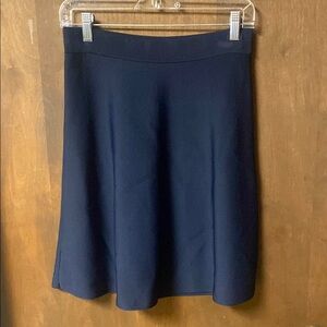 CAbi Navy A-Line Skirt
